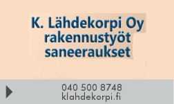 K. Lähdekorpi Oy logo